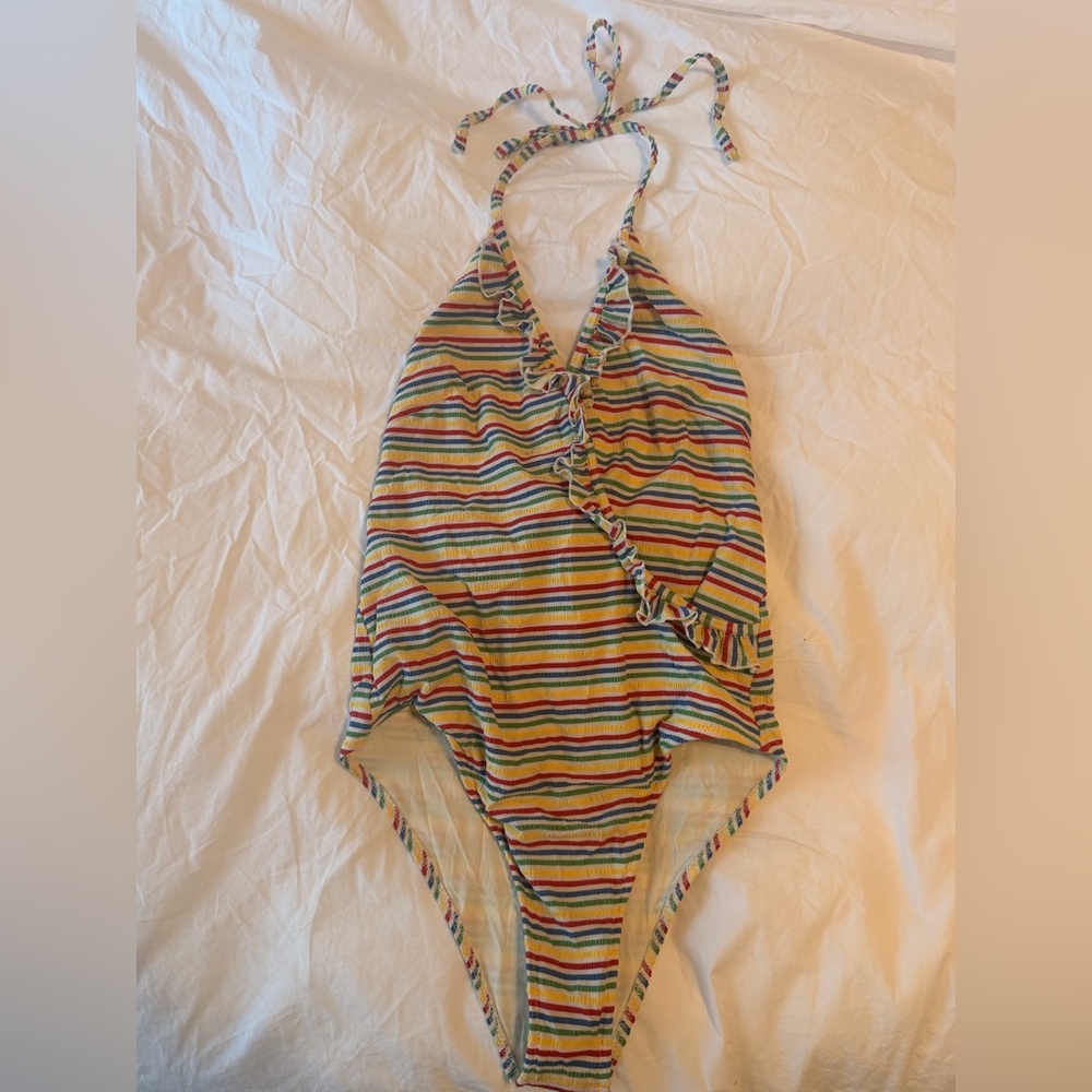 Solid & Striped Multicolor Nadine One Piece Swims… - image 8